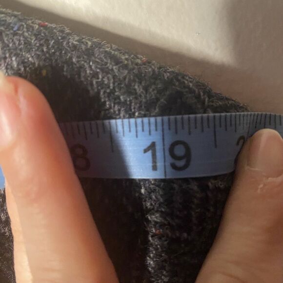 JEAN PAUL GERMAIN Mens Black Gray Wool Tweed Sport Coat Blazer JACKET Size 44 R - Picture 15 of 16